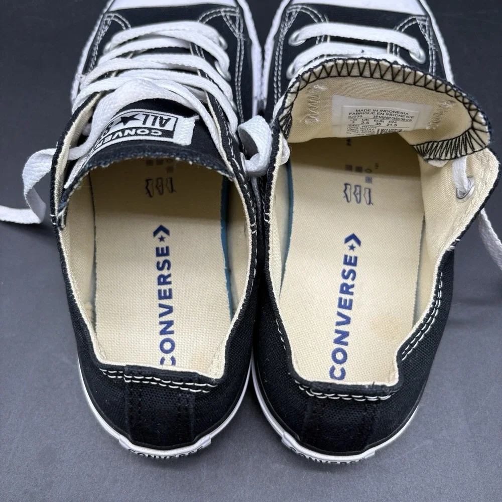 Converse Chuck Taylor All Star Low‎ Black Youth Size 3Y Shoes 3J235